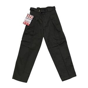 Bugle Boy Pleated Front Chino Pants Prep School Uniform w Belt Sizes 8 Brown NWT